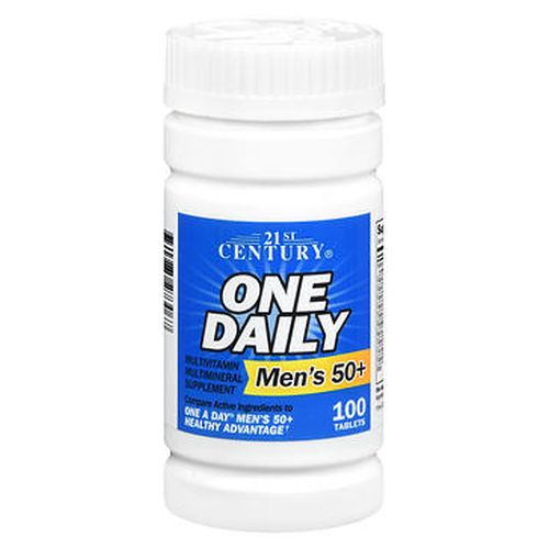 21st Century One Daily Mens 50+ Multivitamin Multimineral 100 Tabs by 21st Century