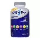 50+ Men's Healthy Advantage- Multivitamin 300 Tablets Yeast Free by One-A-Day