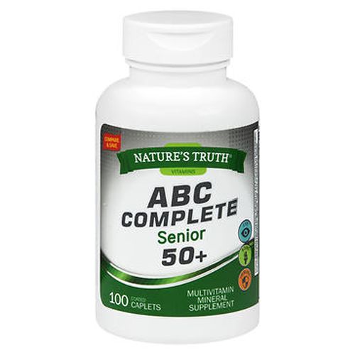 ABC Complete Senior 50+ Multivitamin 100 Tabs by Natures Truth