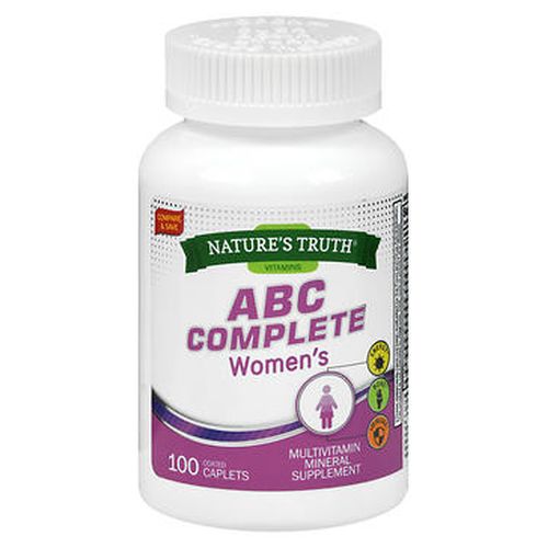 ABC Complete Womens Multivitamin 100 Tabs by Natures Truth