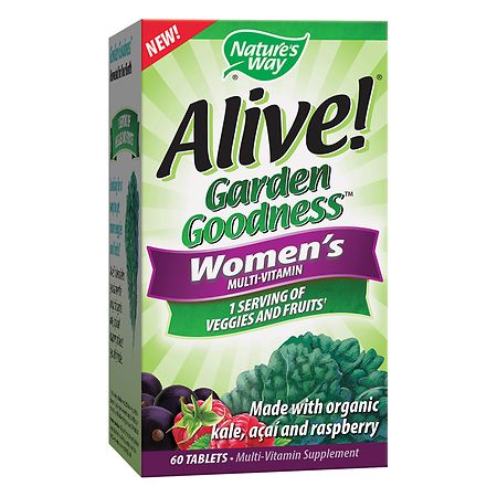 Alive! Garden Goodness Women's Multivitamin - 60.0 ea