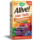 Alive! Multi-Vitamin Max Potency 60 Tablets Yeast Free by Nature's Way
