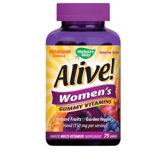 Alive! Womens Gummy Vitamins 75 GUMMIES by Natures Way