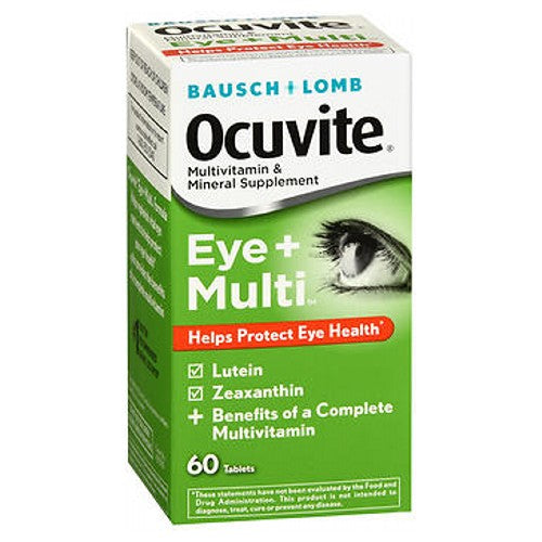 Bausch + Lomb Ocuvite Eye + Multivitamin & Mineral 60 Tabs by Bausch And Lomb