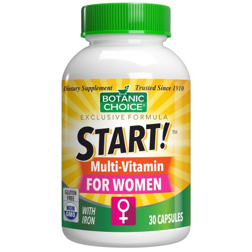 Botanic Choice START! Multi-Vitamin for Women - 30 Capsules