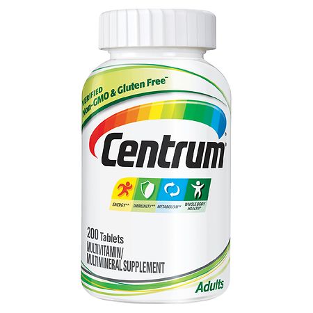 Centrum Adults Complete Multivitamin & Multimineral Supplement Tablets - 200.0 ea