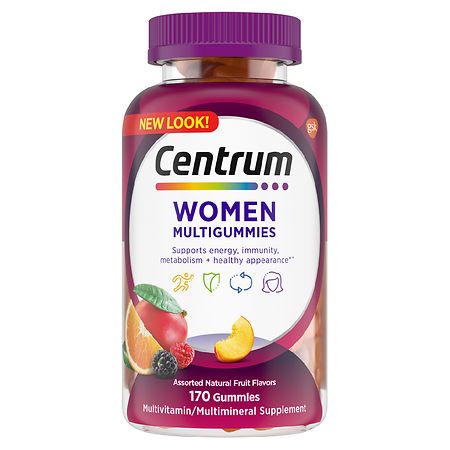 Centrum Multigummies Multivitamin For Women Assorted Fruit - 170.0 ea