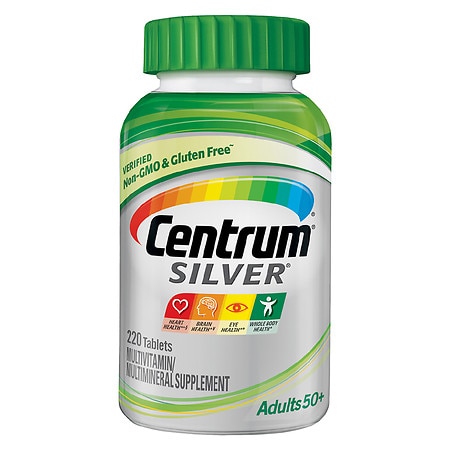 Centrum Silver Complete Multivitamin & Multimineral Supplement Tablet Adults Age 50+ - 220.0 ea