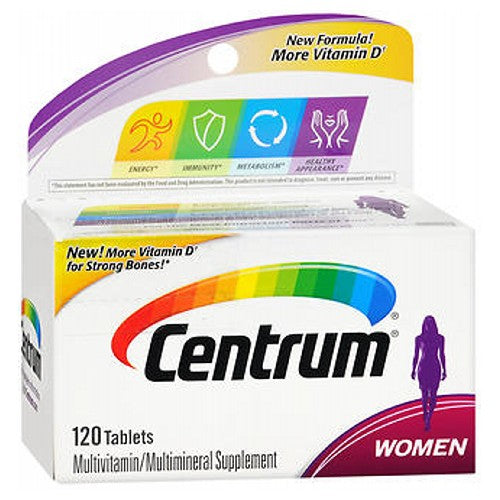 Centrum Womens Tablets 120 Tabs by Centrum