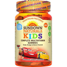 Complete Kids Multivitamins Grape Orange and Cherry - 60 Gummies Yeast Free by Sundown Naturals