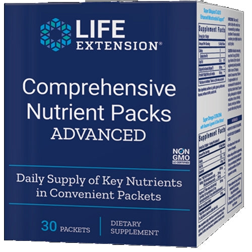 Comprehensive Nutrient Packs Advanced 30 Packets by Life Extension