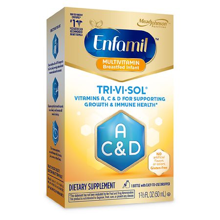 Enfamil Tri-Vi-Sol Multivitamin Supplement Drops - 1.66 fl oz