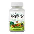 Enhanced Energy Whole Food Multivitamin 60 VTabs Yeast Free by Kal