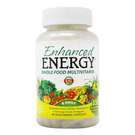 Enhanced Energy Whole Food Multivitamin 90 VCaps Yeast Free by Kal