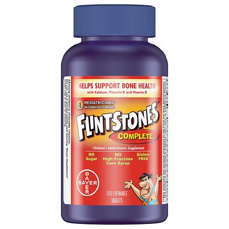 Flintstones Children's Complete Multivitamin Supplement Chewable Tablets - 150.0 ea