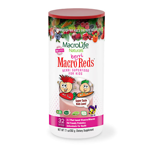 Jr Berri Red 30 Day Canister 7 OZ by Macrolife Naturals