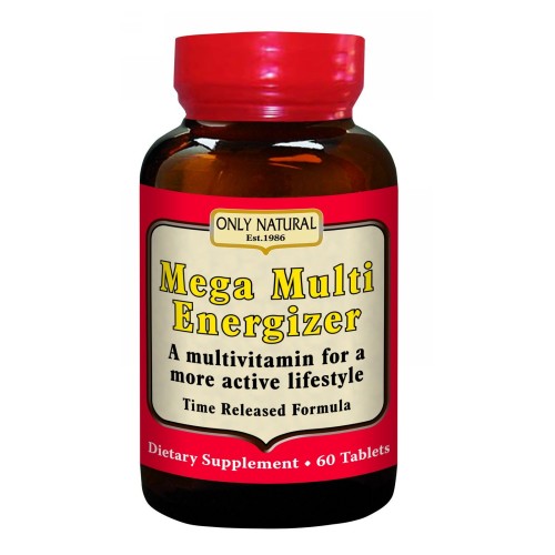 Mega Multi Energizer 30 Tabs by Only Natural