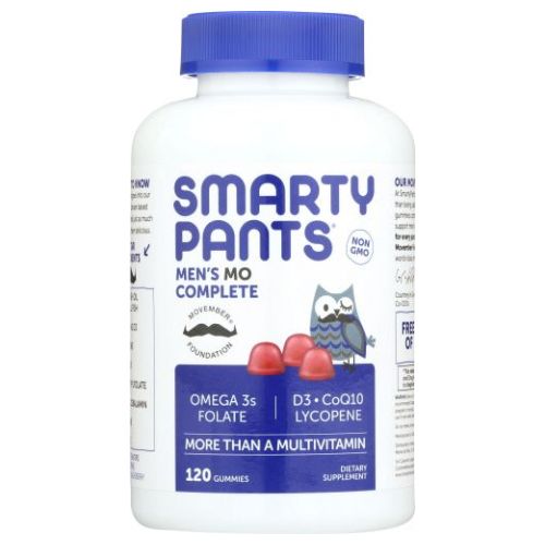 Mens Complete Daily Multivitamin 120 Count by SmartyPants Gummy Vitamins
