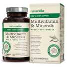 Men's Multivitamin Mineral Whole Food Complex with Joint Support 60 Vegetarian Capsules Yeast Free by NatureWise