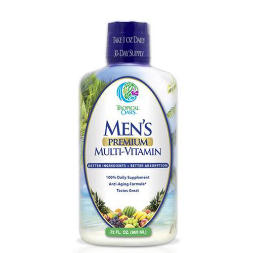 Mens Premium MultiVitamin 32 oz by Tropical Oasis