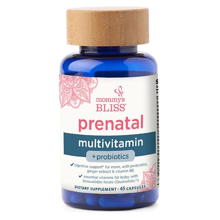 Mommy's Bliss Prenatal Multivitamin + Probiotics Capsules - 45.0 ea