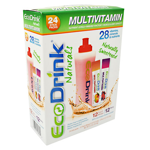 Multivitamin Drink Mix Fruit Punch 24 Count by Lily Of The Desert