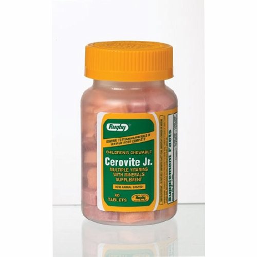 Multivitamin Supplement Cerovite Jr. Vitamin A / Cholcalciferol / Calcium 3500 IU 400 IU 108 mg 60 Tabs by Major Pharmaceuticals
