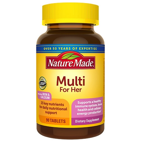 Nature Made Multivitamin For Her Tablets - 90.0 ea