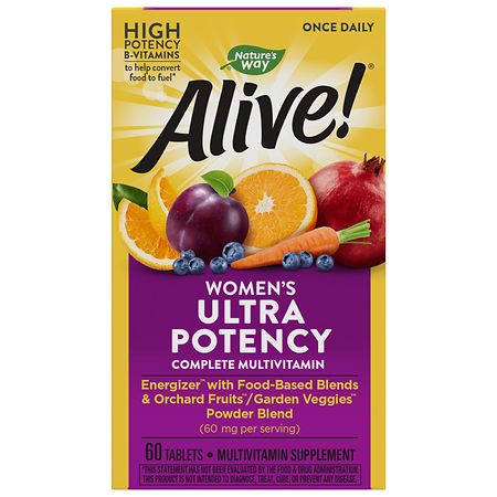 Nature's Way Alive! Once Daily Women's Ultra Potency Multivitamin - 60.0 EA