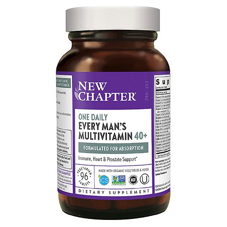 New Chapter Every Man's One Daily 40+ Multivitamin - 96.0 ea