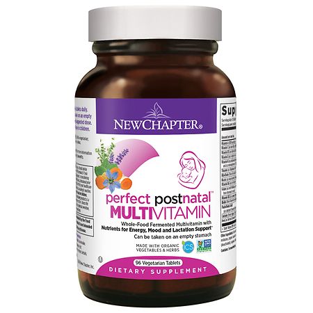 New Chapter Perfect Postnatal Multivitamin, Tablets - 96.0 ea