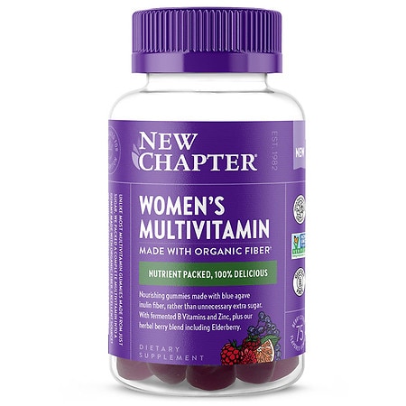 New Chapter Women's Multivitamin Fiber Gummy - 75.0 ea