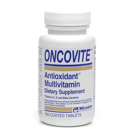 Oncovite Antioxidant Multivitamin, Coated Tablets - 100.0 ea