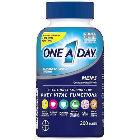 One A Day Men's Complete Multivitamin Tablets - 200.0 ea