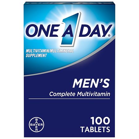 One A Day Men's Health Formula Multivitamin - 100.0 ea