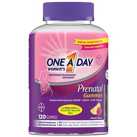 One A Day Prenatal Multivitamin Gummies - 120.0 ea