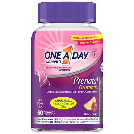 One A Day Prenatal Multivitamin Gummies - 60.0 ea