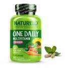 One Daily Multivitamin for Women 60 Vegetable Capsules Yeast Free by NATURELO
