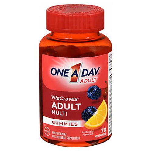 OneADay VitaCraves Adult Multi Gummies 70 Each by Bayer