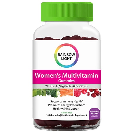 Rainbow Light Women's Multivitamin Gummies Supplement - 100.0 ea