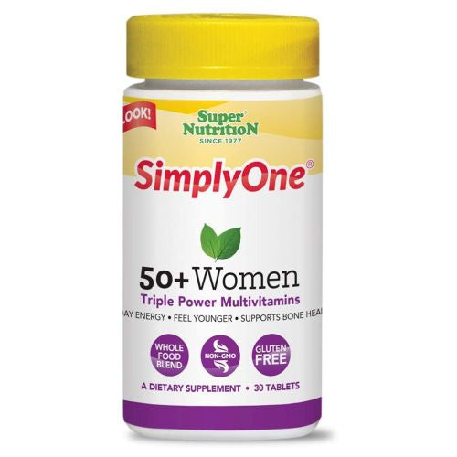 Simplyone 50+ Women 30 Tabs by Super Nutrition