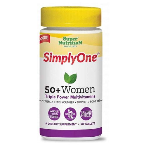 Simplyone 50+ Women 90 Tabs by Super Nutrition