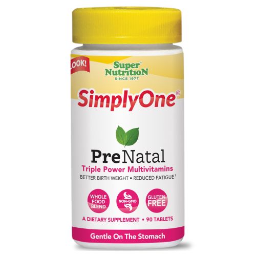 Simplyone Prenatal 90 Tabs by Super Nutrition