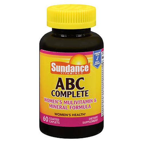 Sundance ABC Complete WomenS Multivitamin & Mineral Formula Coated Caplets 60 Tabs by Natures Truth