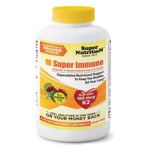 Super Immune Multi Iron Free 240 Tabs by Super Nutrition