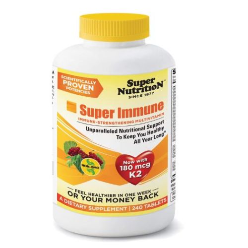 Super Immune Multi With Iron 240 Tabs by Super Nutrition