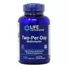 Two-Per-Day High Potency Multivitamin 120 Tablets Yeast Free by Life Extension