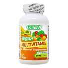 Vegan Multivitamin and Mineral One Daily 90 Coated Tablets Yeast Free by Deva