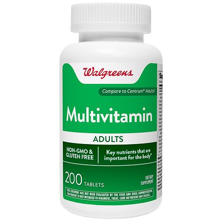 Walgreens Adult Multivitamin Tablets - 200.0 ea