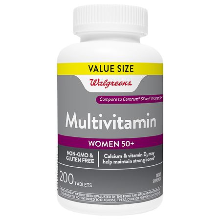 Walgreens Women's 50+ Multivitamin - 100.0 ea